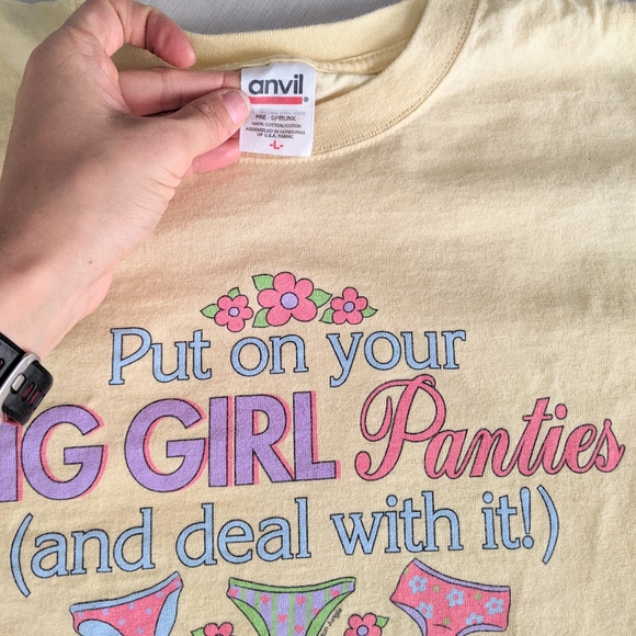 Novelty Big Girl 🩲 Tee - Picture 4 of 5